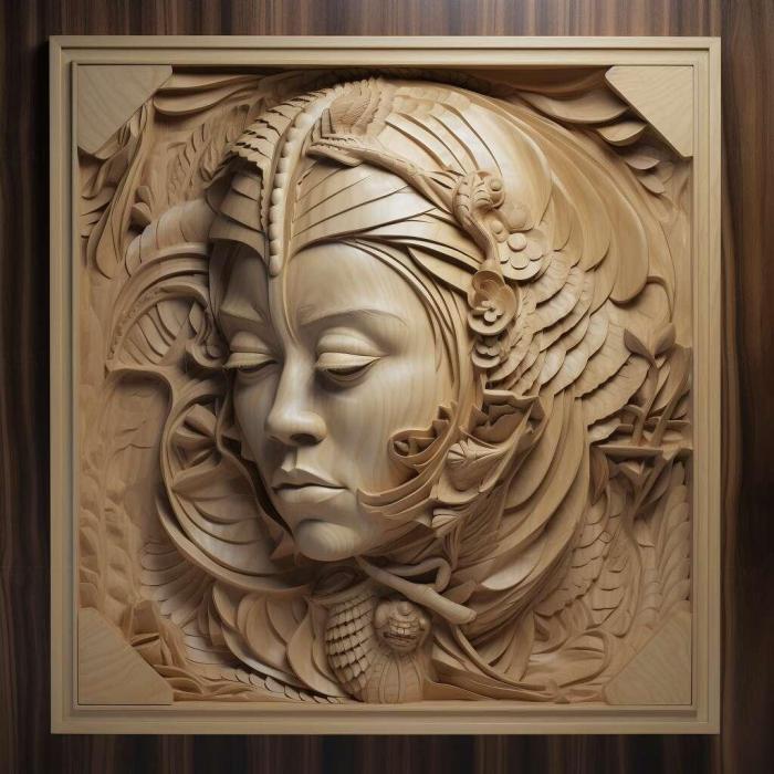 نموذج ثلاثي الأبعاد لآلة CNC 3D Art 